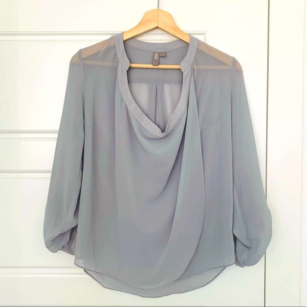 ASOS Drape Neck Top